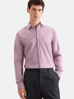 Seidensticker Herren Business Hemd - Regular Fit in lila