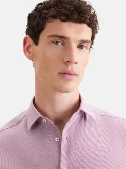 Seidensticker Herren Business Hemd - Regular Fit in lila