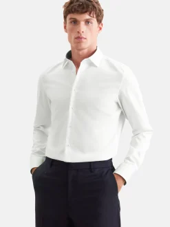 Seidensticker Herren Business Hemd - Slim Fit in weiß