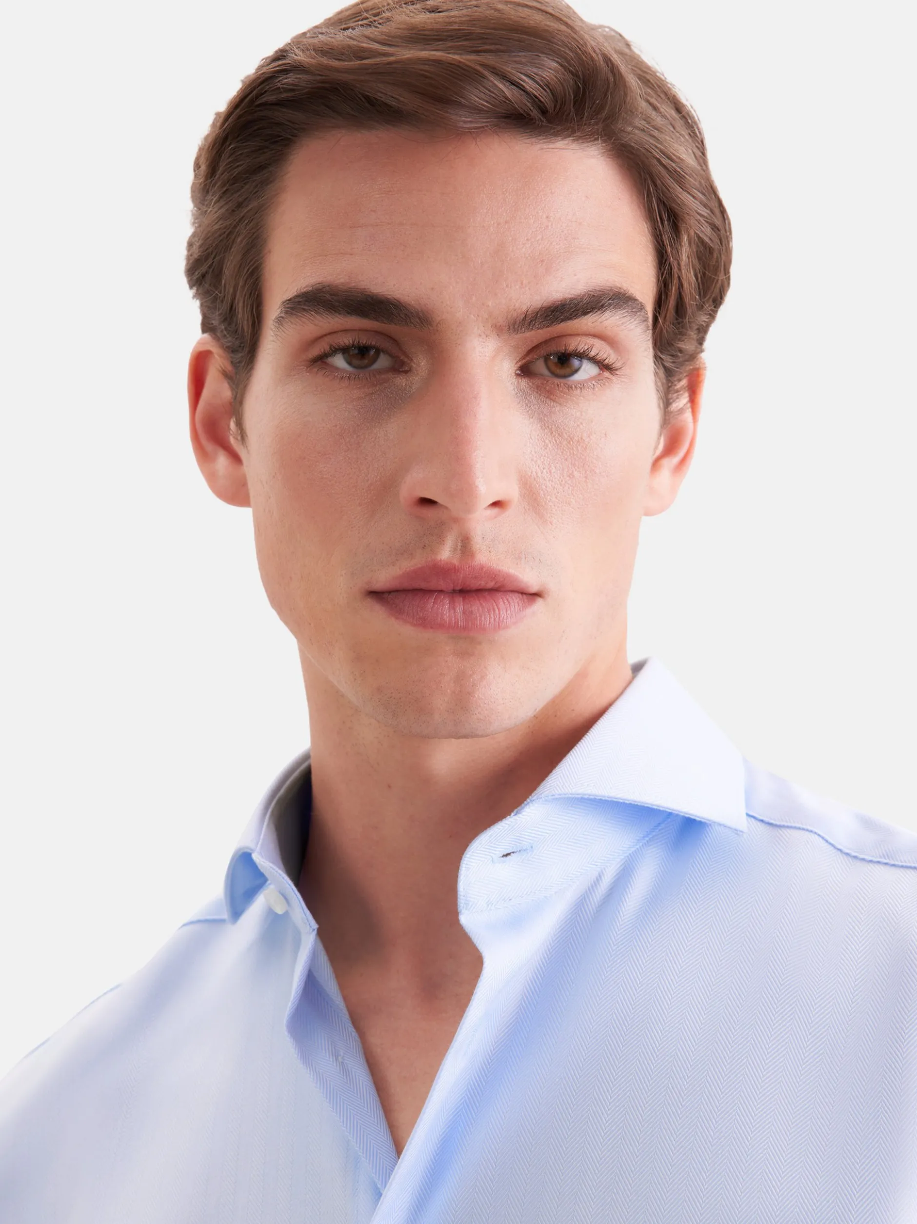 Seidensticker Herren Business Hemd - Regular Fit in hellblau