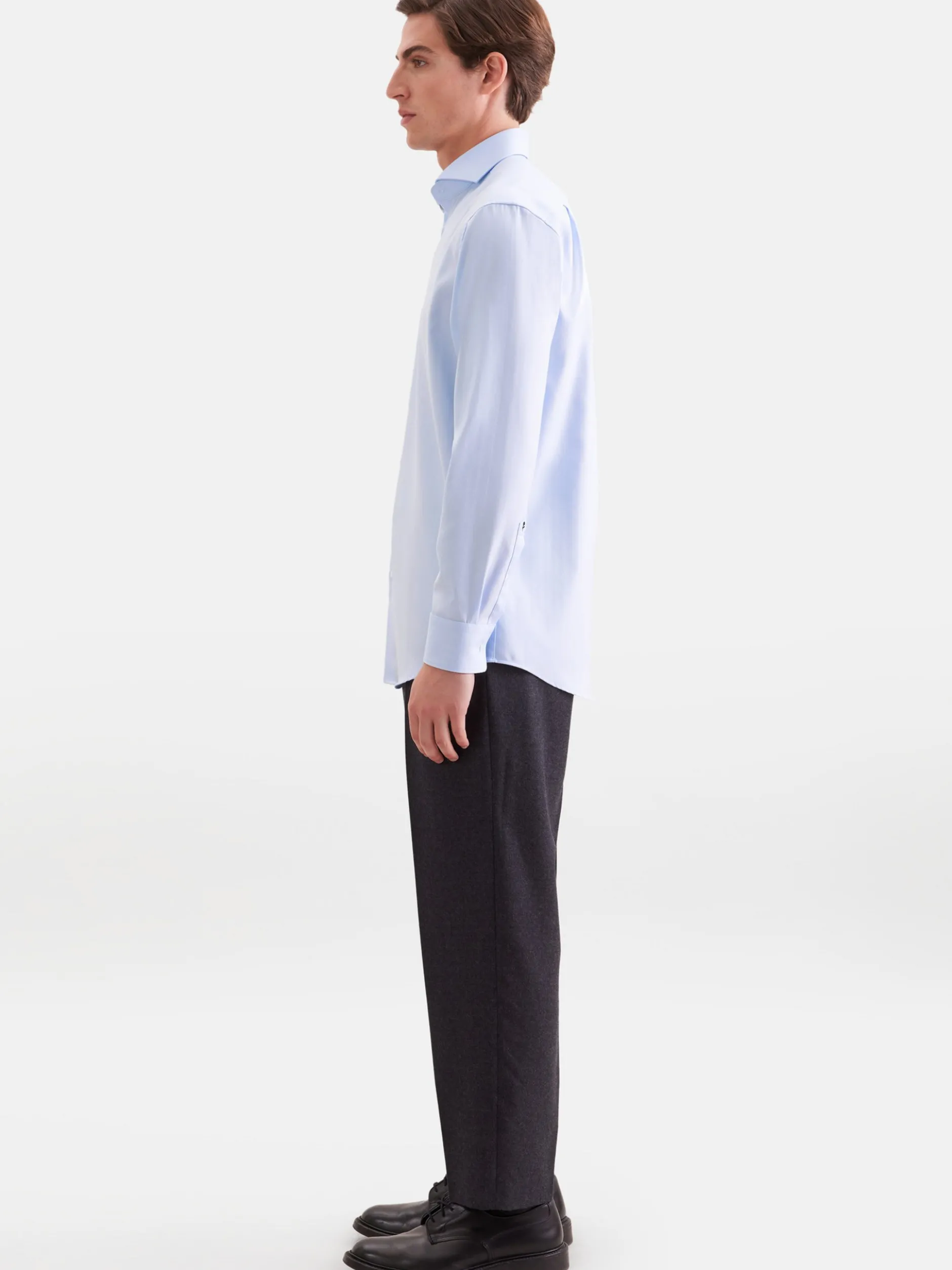 Seidensticker Herren Business Hemd - Regular Fit in hellblau