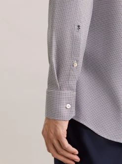 Seidensticker Herren Business Hemd - Regular Fit in grau