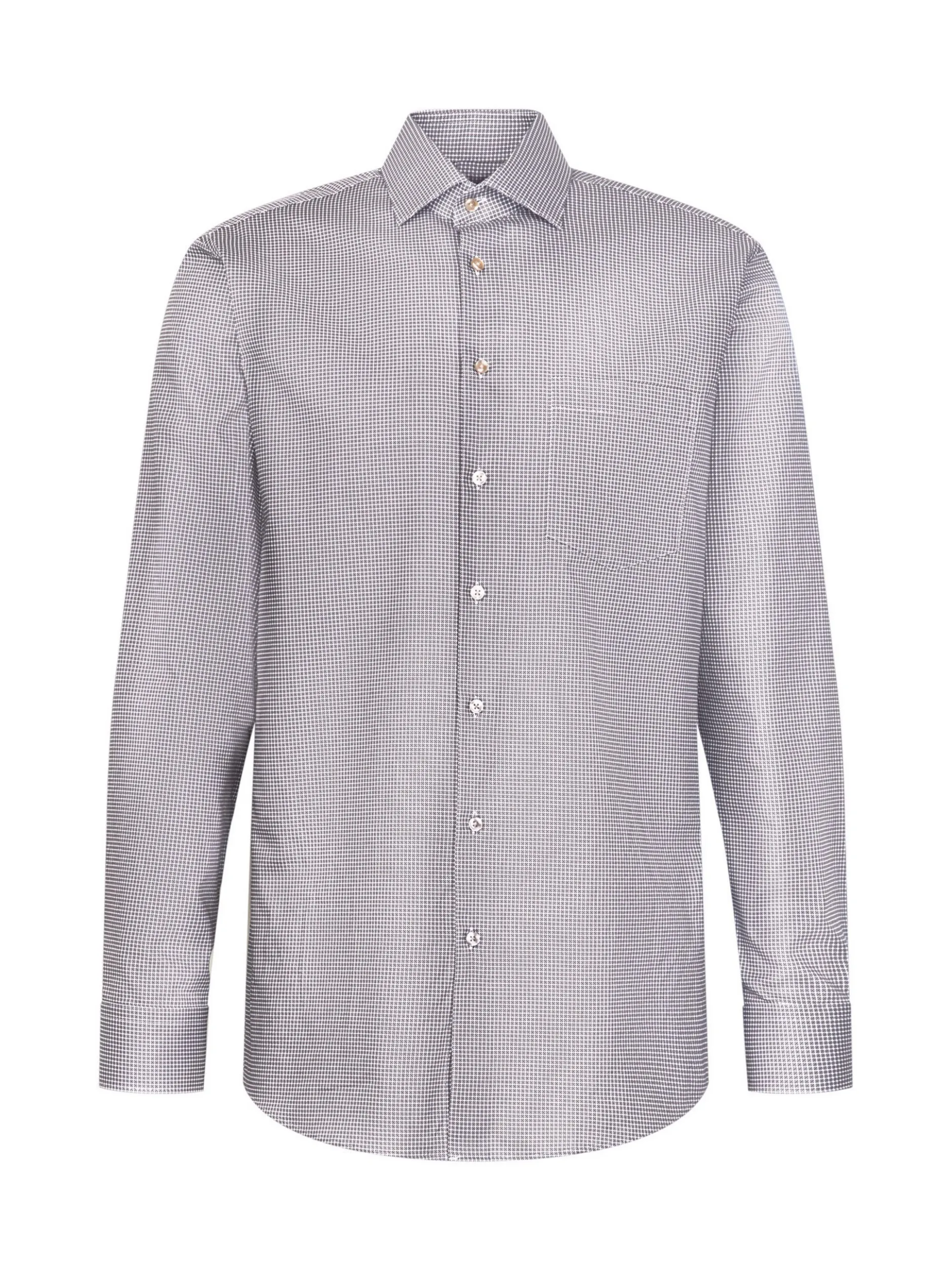 Seidensticker Herren Business Hemd - Regular Fit in grau