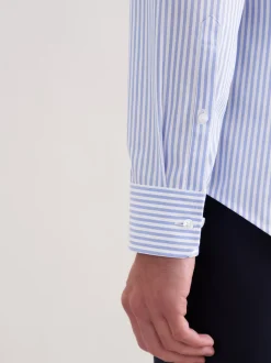 Seidensticker Herren Business Hemd - Slim Fit in blau