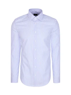 Seidensticker Herren Business Hemd - Slim Fit in blau