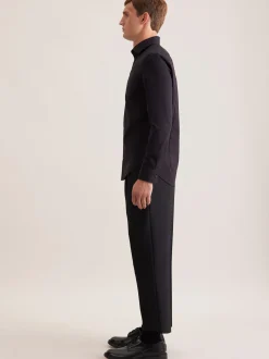 Seidensticker Herren Business Hemd - Slim Fit in schwarz