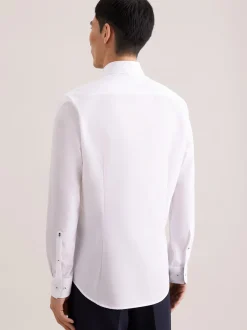 Seidensticker Herren Business Hemd - Shaped Fit in weiß