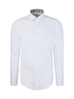 Seidensticker Herren Business Hemd - Shaped Fit in weiß