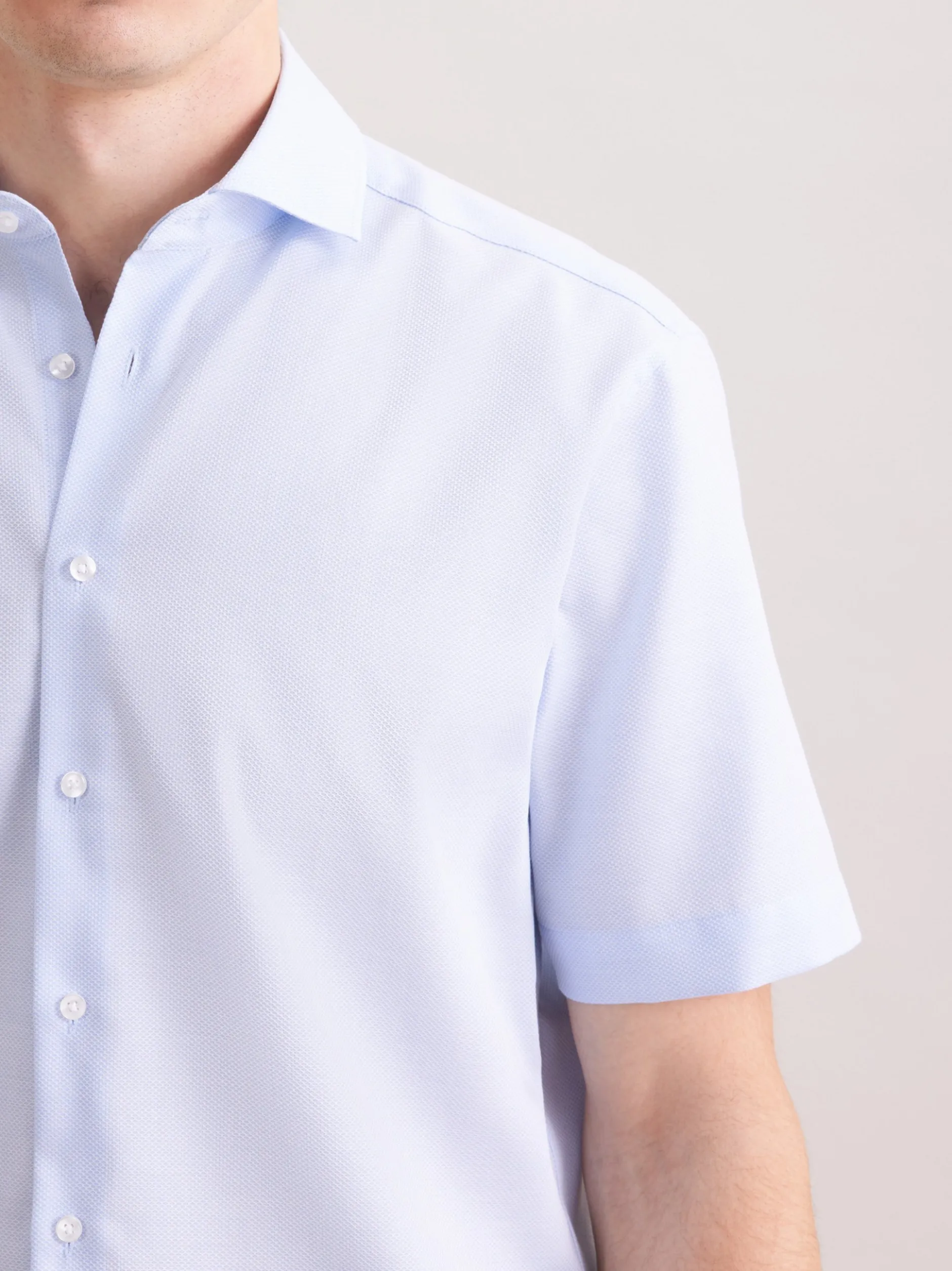 Seidensticker Herren Business Hemd - Regular Fit in blau
