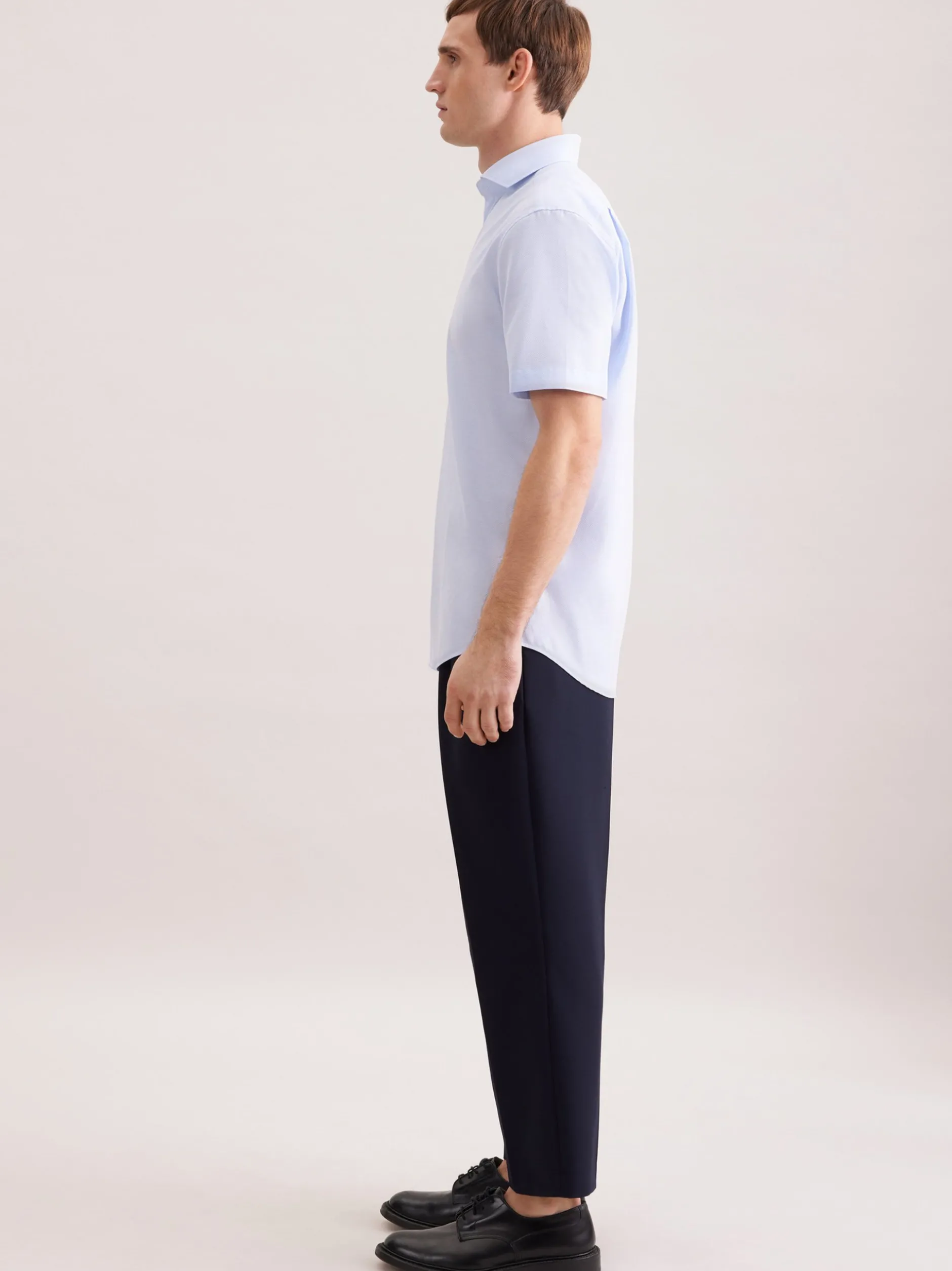 Seidensticker Herren Business Hemd - Regular Fit in blau