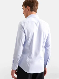 Seidensticker Herren Business Hemd - Slim Fit in blau