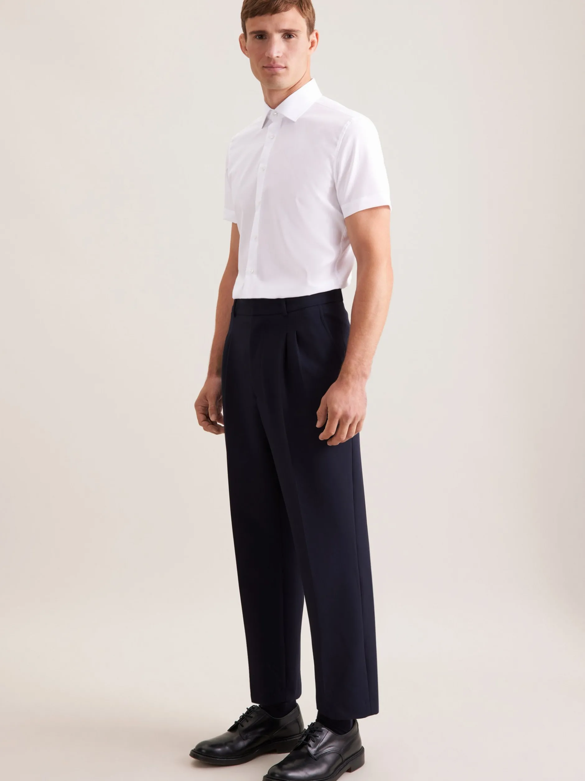 Seidensticker Herren Business Hemd - Shaped Fit in weiß