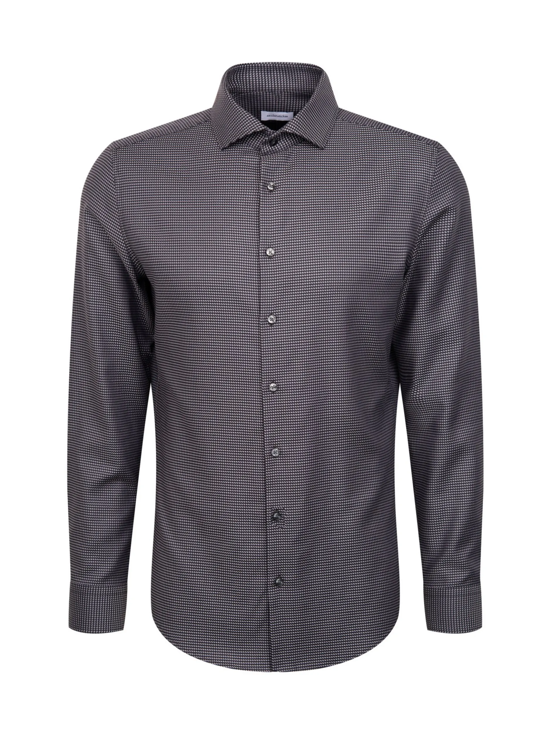 Seidensticker Herren Business Hemd - Shaped Fit in grau