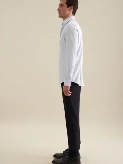 Seidensticker Herren Business Hemd - X-Slim Fit in hellblau