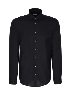 Seidensticker Herren Business Hemd - Regular Fit in blau