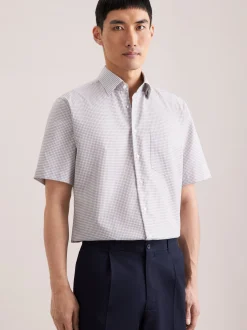 Seidensticker Herren Business Hemd - Regular Fit in beige