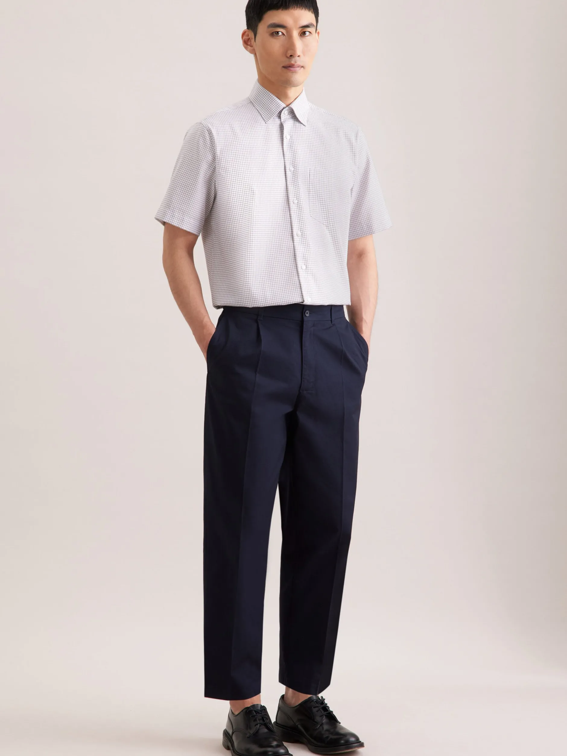 Seidensticker Herren Business Hemd - Regular Fit in beige