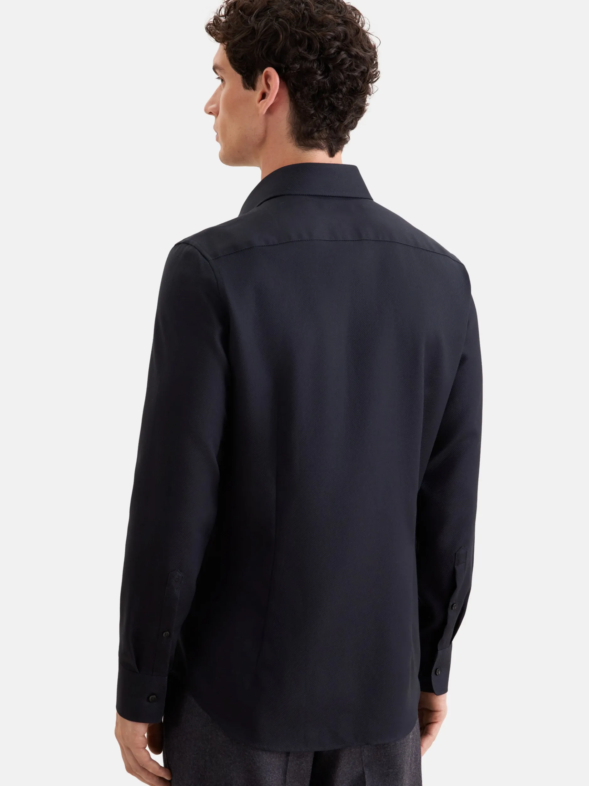 Seidensticker Herren Business Hemd - Slim Fit in schwarz