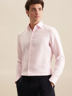 Seidensticker Herren Business Hemd - Slim Fit in rosa