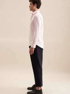 Seidensticker Herren Business Hemd - Slim Fit in rosa