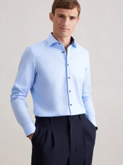 Seidensticker Herren Business Hemd - X-Slim Fit in hellblau