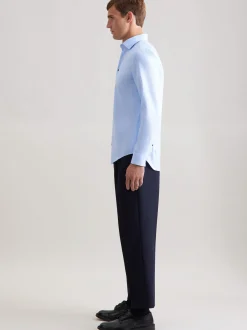 Seidensticker Herren Business Hemd - X-Slim Fit in hellblau