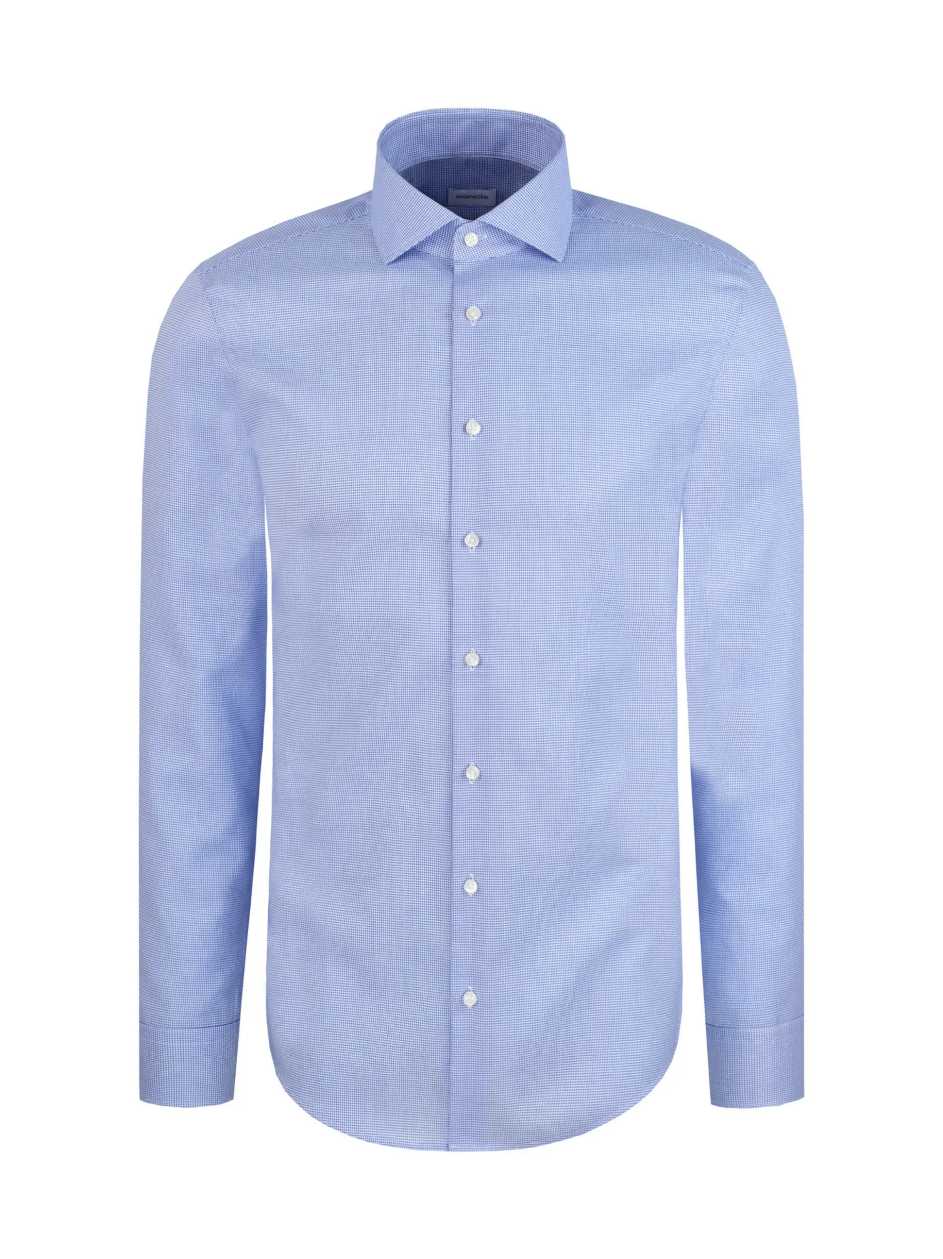 Seidensticker Herren Business Hemd - Shaped Fit in blau