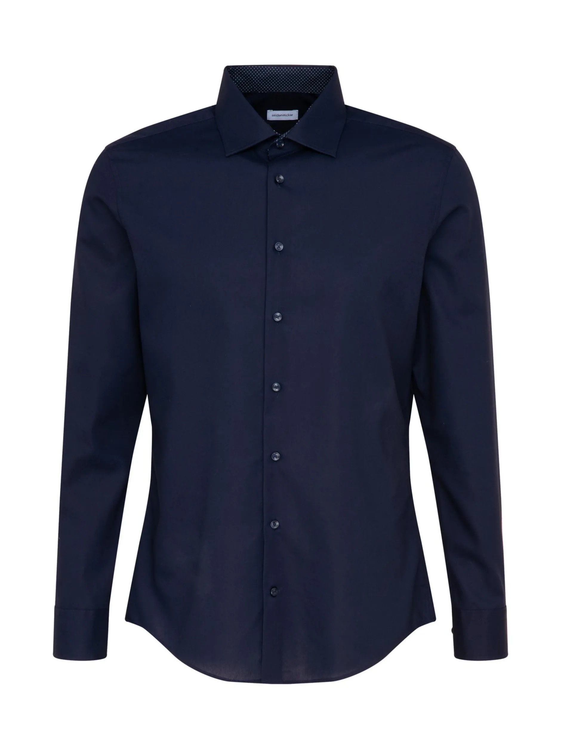Seidensticker Herren Business Hemd - Slim Fit in blau
