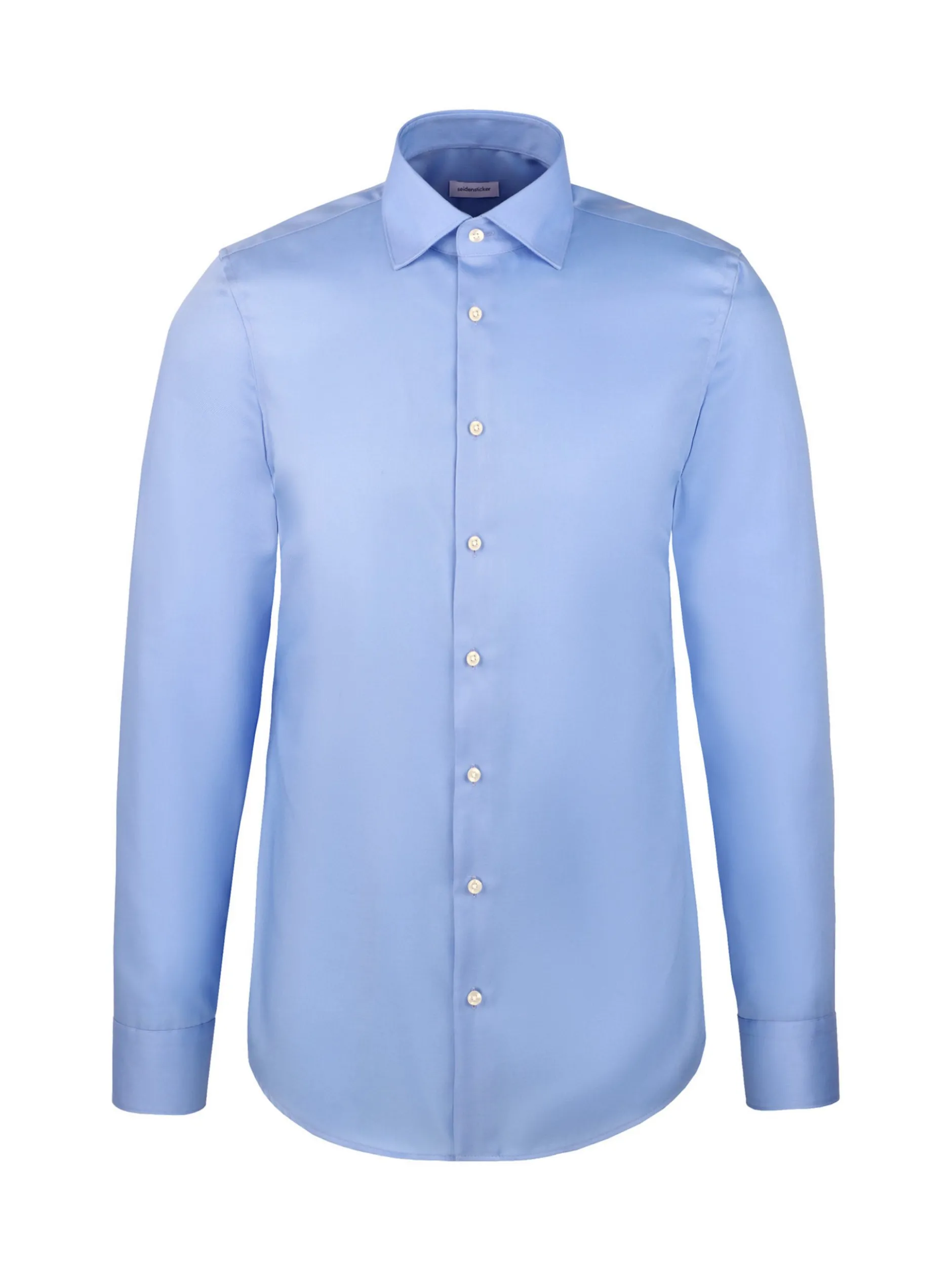 Seidensticker Herren Business Hemd - Slim Fit in blau