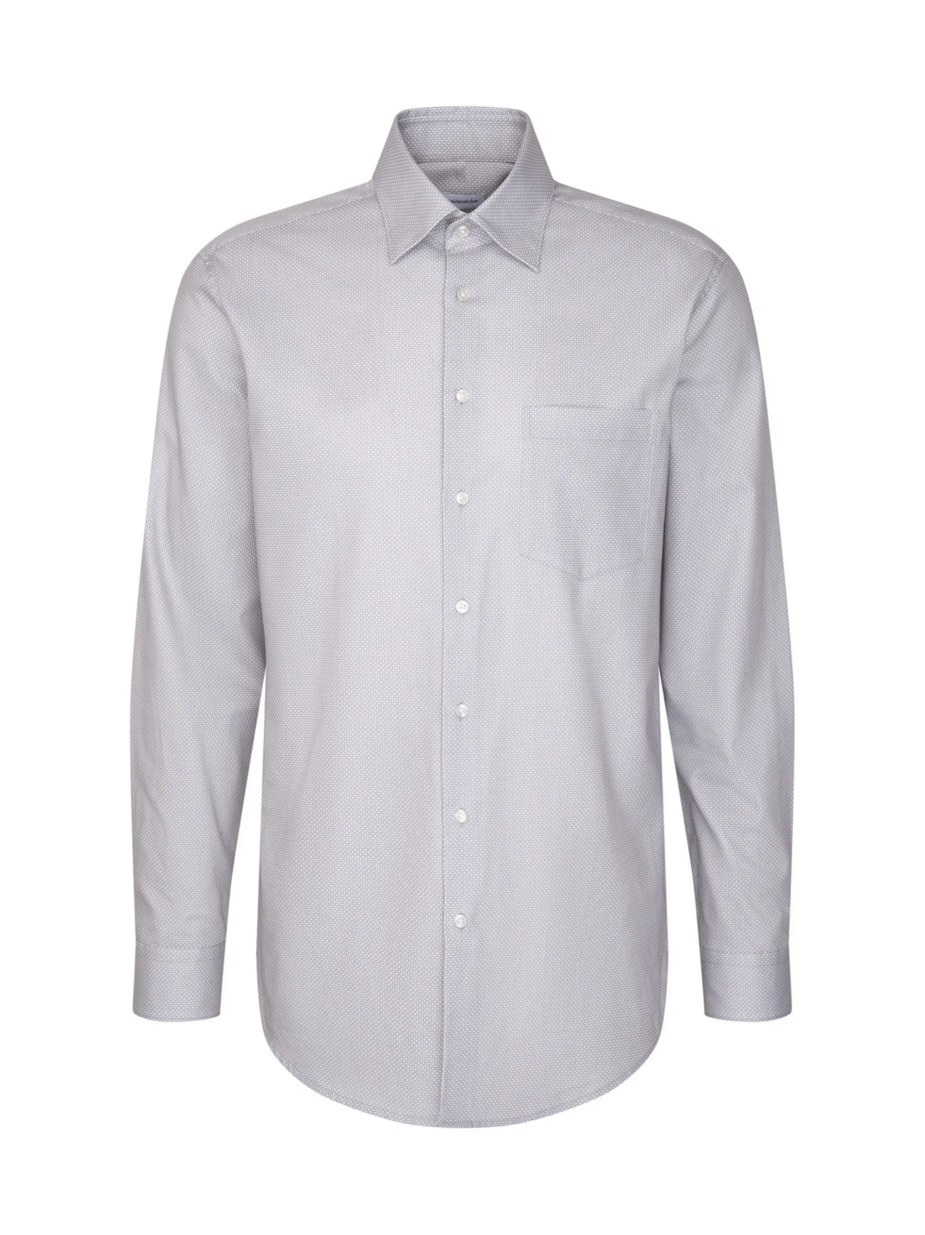 Seidensticker Herren Business Hemd - Regular Fit in grau