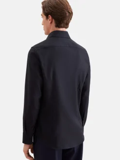 Seidensticker Herren Business Hemd - Shaped Fit in schwarz