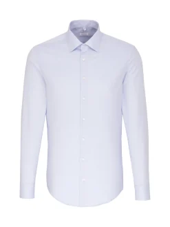Seidensticker Herren Business Hemd - Slim Fit in hellblau