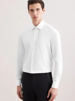 Seidensticker Herren Business Hemd - Shaped Fit in weiß