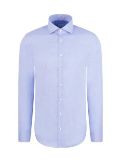 Seidensticker Herren Business Hemd - Slim Fit in blau