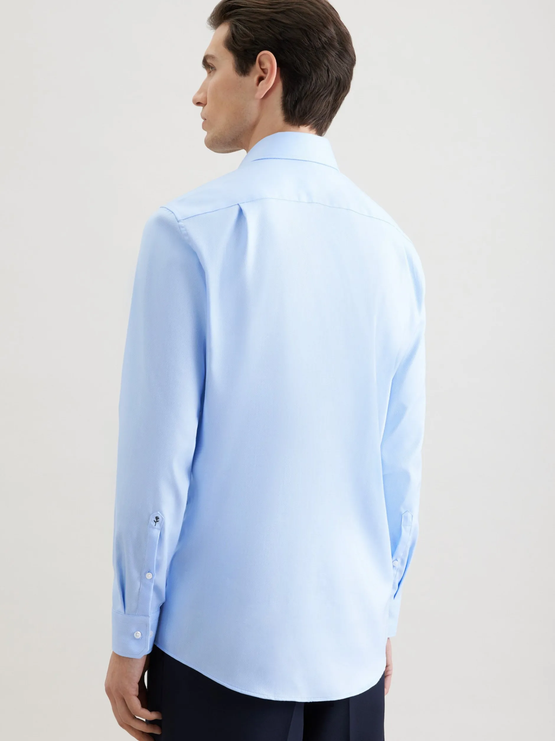 Seidensticker Herren Business Hemd - Regular Fit in blau