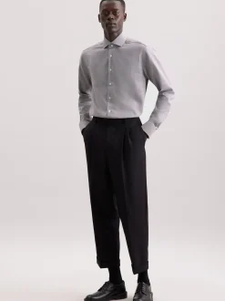 Seidensticker Herren Business Hemd - Regular Fit in braun