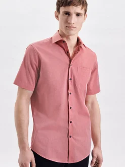 Seidensticker Herren Business Hemd - Regular Fit in rot