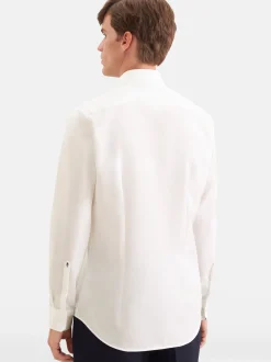 Seidensticker Herren Business Hemd - Shaped Fit in ecru