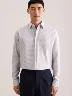 Seidensticker Herren Business Hemd - Comfort Fit in beige