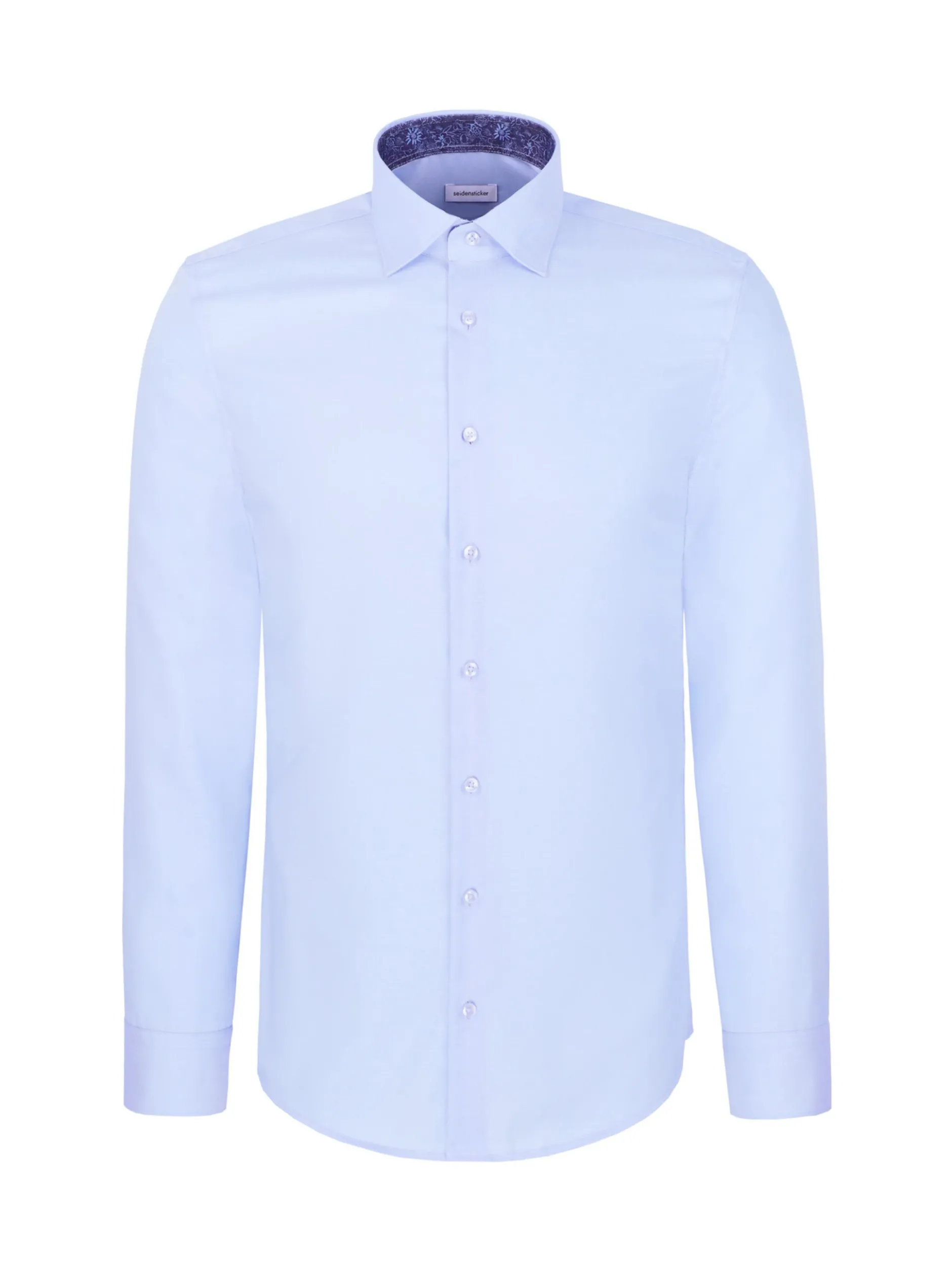 Seidensticker Herren Business Hemd - Slim Fit in blau