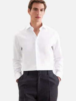 Seidensticker Herren Business Hemd - Regular Fit in weiß