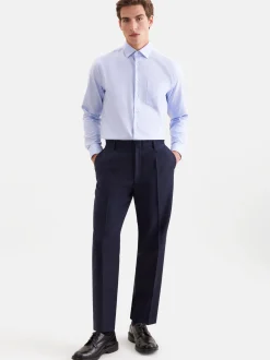 Seidensticker Herren Business Hemd - Comfort Fit in hellblau