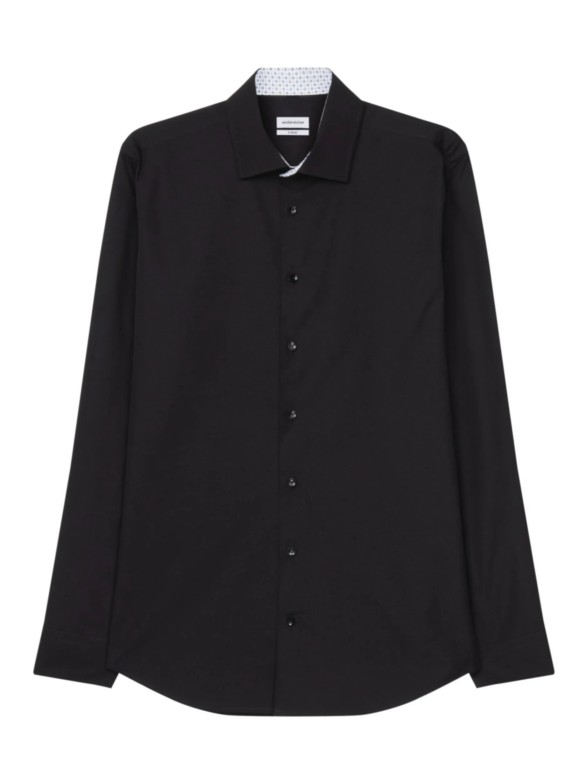 Seidensticker Herren Business Hemd - X-Slim Fit in schwarz