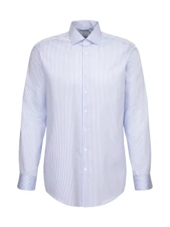 Seidensticker Herren Business Hemd - Regular Fit in hellblau
