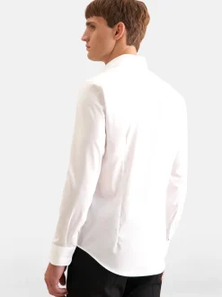 Seidensticker Herren Business Hemd - Shaped Fit in weiß