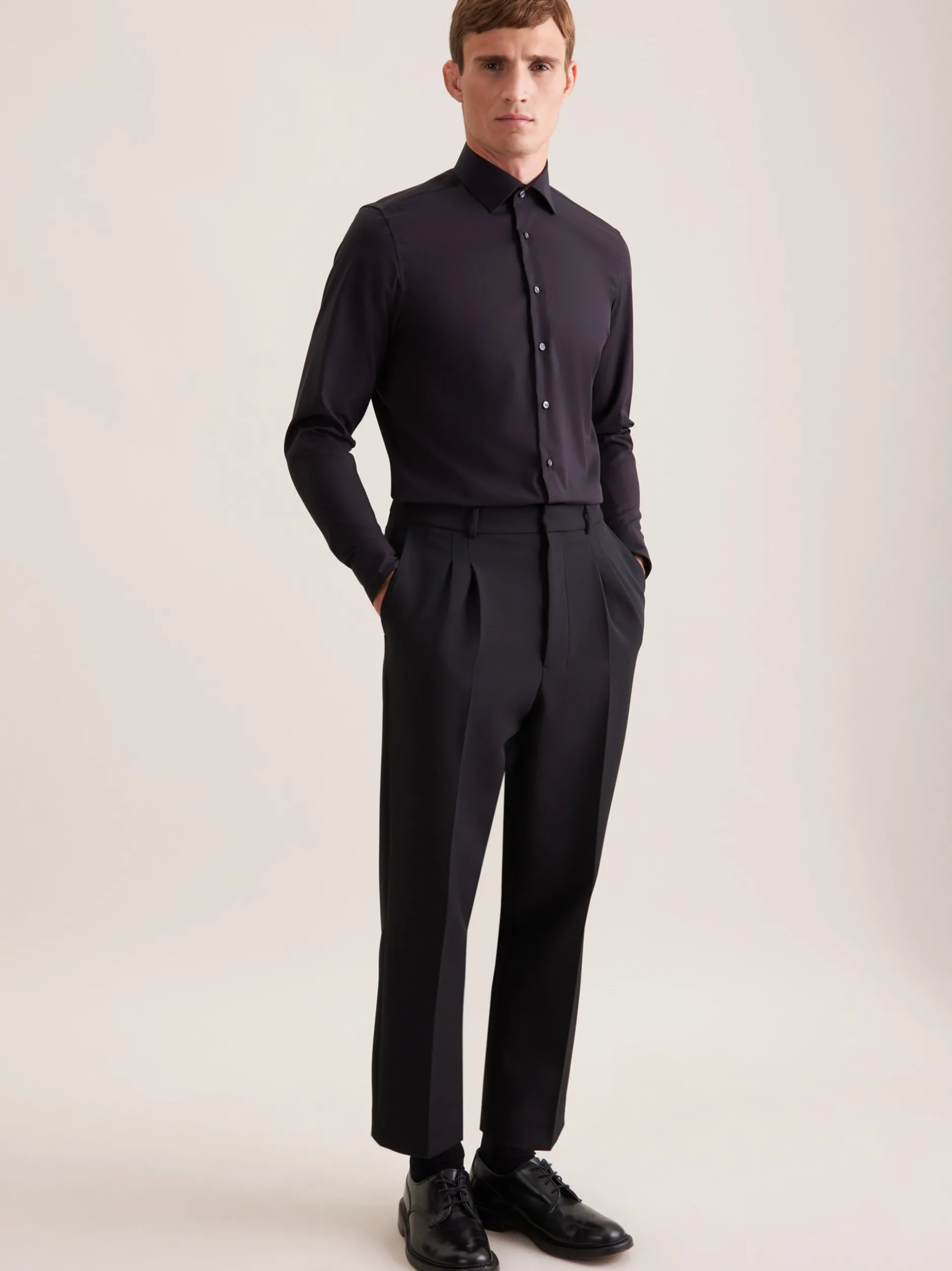 Seidensticker Herren Business Hemd - X-Slim Fit in schwarz