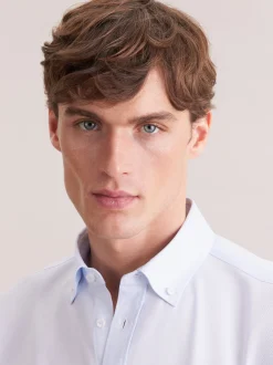 Seidensticker Herren Business Hemd - Regular Fit in hellblau