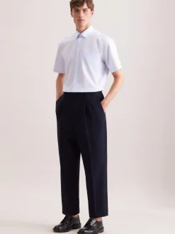 Seidensticker Herren Business Hemd - Regular Fit in hellblau