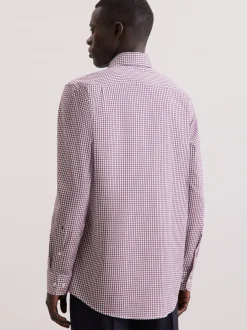 Seidensticker Herren Business Hemd - Regular Fit in purple