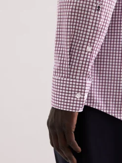 Seidensticker Herren Business Hemd - Regular Fit in purple
